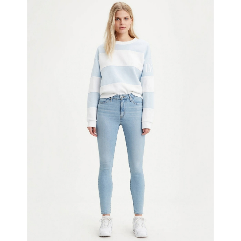 Levi high rise skinny jeans